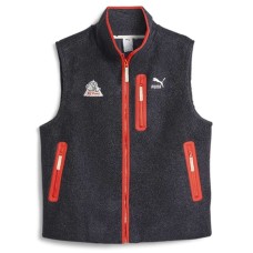 Puma The Neverworn Ii Sherpa Full Zip Vest Mens Size M Casual Athletic Outerwea