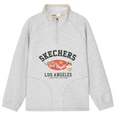 Skechers Sweatshirt Light Heather Gray Teenagers Light Floral Gray, 120