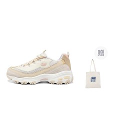 Skechers D'LITES 1.0 Anti-Slip Wear-Resistant Low-Top Chunky Sneakers Women's Ivory Бежевый, 35