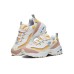 Skechers D'Lites 1.0 Low Running Shoes Gs White/Yellow Women's 36