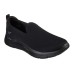 Skechers Go Walk Fle Cushioned Anti-Slip Wear-Resistant Breathable Lightweight Low-Top Casual Shoes Men's Black 41