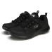 Skechers Summits Cushioning Anti-Slip And Wear-Resistant Low-Top Casual Shoes Women's Black 35.5