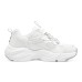 Skechers Slip Resistant Cushioning Abrasion Resistant Breathable Kids Lifestyle Shoes White Gray Teenagers 27.5