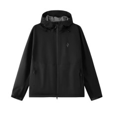 Skechers Yazhuan Series Windbreaker Jackets Unisex Pitch Black Черный, S
