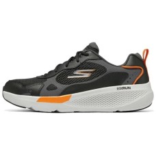 Skechers GO RUN Elevate Running Shoes Men Low-Top Black/Orange 42