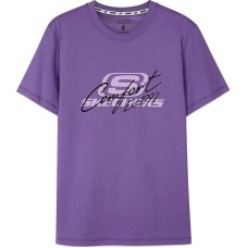 Skechers Sports Alliance Series T Shirt Unisex Crystal Purple Фиолетовый, XS