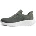 Skechers Bob's Cushioning Slip-Resistant Coverage Support Low-Top Casual Running Shoes Men's Green Olive green/OLV, 40