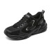 Skechers BOBS BAMINA 2 Cushioned Wear-Resistant Breathable Low-Top Chunky Sneakers Women's Black Черный, 37