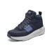 Skechers ON THE GO Slip Resistant, Abrasion Resistant, Thermal Mid Top Casual Shoes Women's Blue Синий, 36