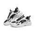 Skechers D'LITES Durable Breathable Low-Top Chunky Sneakers Men's Black White Черно-белый, 41.5