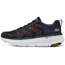 Skechers Cushioned Slip-Resistant Low-Top Running Shoes Men's Charcoal Black Черный, 39.5