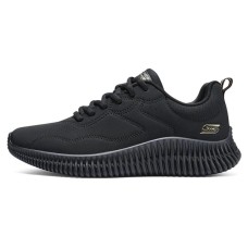 Skechers Cushioned Slip-Resistant Mid-Top Casual Shoes Women's Black Черный, 37.5