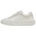 Skechers Court Classics Anti Slip Wear Resistant Low Top Skateboard Shoes Women's Ivory Бежевый, 37