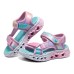 Skechers Cushioning Wear Resistant Children's Sandals Pink Teenagers Розовый, 27.5