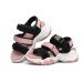 Skechers D'LITES Series Beach Sandals Women's Black/Pink 39