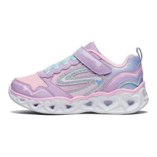 Skechers Heart Lights Kids Lifestyle Shoes Lavender Teenagers 32
