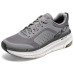 Skechers Cushioning Wear Resistant Low Top Running Shoes Men's Charcoal Gray Серый, 42