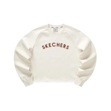 Skechers New Year Sweatshirts Women's Ecru-00PS Ecru-00PS, S