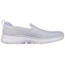 Skechers Go Walk 6 Casual Shoes Women's Low-Top White/Purple Color 38