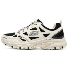 Skechers D'LITES HYPER BURST Running Shoes Women's Low-Top Beige White Black beige white Black, 35