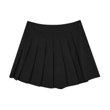 Skechers SS24 Casual Short Skirts Women's Carbon Black Carbon Black 0018, M