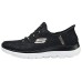 Skechers Hands Free Slip Ins Cushioned Wear Resistant Breathable Low Top Running Shoes Women's Black Черный, 37.5