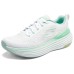 Skechers WOMEN'S GO Series Wear-Resistant Low-Top Running Shoes Women's White Green White green, 39