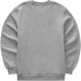 Skechers Colorful Sweatshirt Unisex Medium Heather Gray Medium Heather Gray 004F, XS
