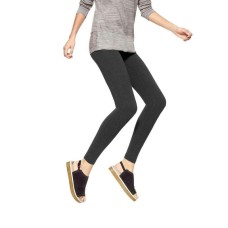 Тайтсы HUE Cotton Stretch Серый, M