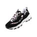 Skechers DLITES Durable Breathable Lightweight Low-Top Casual Shoes Women's Black Черный, 37