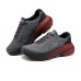 Skechers Max Cushioning Anti-Slip Wear-Resistant Low-Top Casual Running Shoes Men's Gray Red серый красный, 41
