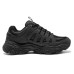 Skechers Cushioning Breathable Lightweight Low-Top Casual Running Shoes Men's Black Черный, 40