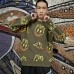 Loose Fit Sweater Unisex Pea Army Green Pea Green Army - 3711, S