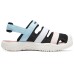 Skechers Anti Slip Wear Resistant Children's Sandals Black Blue Teenagers 31