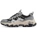 Skechers OUTDOOR Cushioning Anti-Slip And Wear-Resistant Low-Top Trekking Shoes Women's Black Gray Color Black/Gray/BKGY, 35