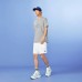 Skechers T Shirt Unisex Medium Heather Gray Medium Heather Gray 004F, M