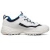 Skechers I-Conik Cushioning Wear-Resistant Low-Top Running Shoes Men's White Black Blue 42