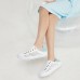 Skechers Slip Resistant, Abrasion Resistant, Breathable Sandal White/Multicolor Teenagers 37