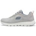 Skechers Sport Slip-Resistant Breathable Low-Top Casual Shoes Women's Taupe taupe/blue, 36
