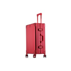 Slazenger Metal Business Travel Suitcase Spinner Wheels Luggage 20 Inch 24 Inch 26 Inch 29 Inch Unisex Multicolor Красный, 26 inches