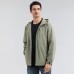 Jeep Trench Coat Men's Gray Green Gray Green, L