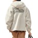 Skechers Sports Life Collection Velvet-feel Coat Unisex Jade White Jade Stone White-01NJ, 2XL