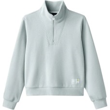 Skechers Sports Life Collection Sweatshirt Women's Tall Building Gray High-Rise Gray-004T, S