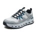 Skechers Cloud Sea Cushioned Slip-Resistant Low-Top Running Shoes Men's Gray Серый, 41.5