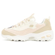 Skechers D'Lites 1.0 Shoes Gs White Women's 36.5