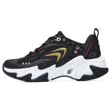 Skechers Stamina V3 Wear-resistant And Lightweight Low-Top Casual Shoes Women's Black Black Pink, 36