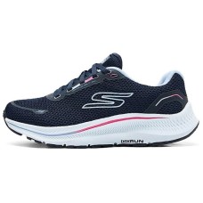 Skechers GO RUN Anti-Slip Wear-Resistant Low-Top Running Shoes Women's Blue White Черно-белый, 36