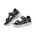 Skechers Girls Anti-Slip Wear-Resistant Children's Sandals Black White Kids' Черно-белый, 28.5