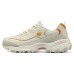 Skechers Chunky Sneakers Women's Low-Top Natural/Orange, 37