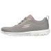 Skechers GO WALK Anti Slip Wear Resistant Low Top Casual Shoes Women's Linen Gray Linen Gray, 35